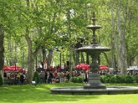 Zrinjevac Bolleova fontanau obliku gljive (vrganja)  1893. – fontana u obliku dvostruke gljive - "Bolléov vrganj"